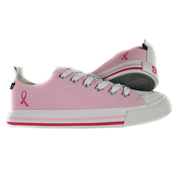 Shoes - Breast Cancer Low Top - Ladies Size 7